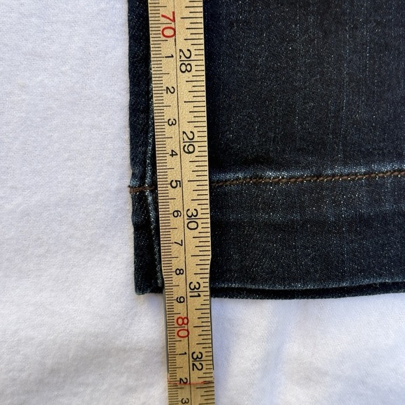 NEW Judy Blue Retro High Waist Wide Leg Jean Size 14W Dark Wash Denim Stretch - Picture 6 of 7